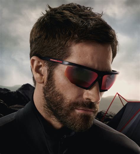 prada campaign sunglasses futuristic landscape|Jake Gyllenhaal Stars In New Prada Linea Rossa Eyewear .